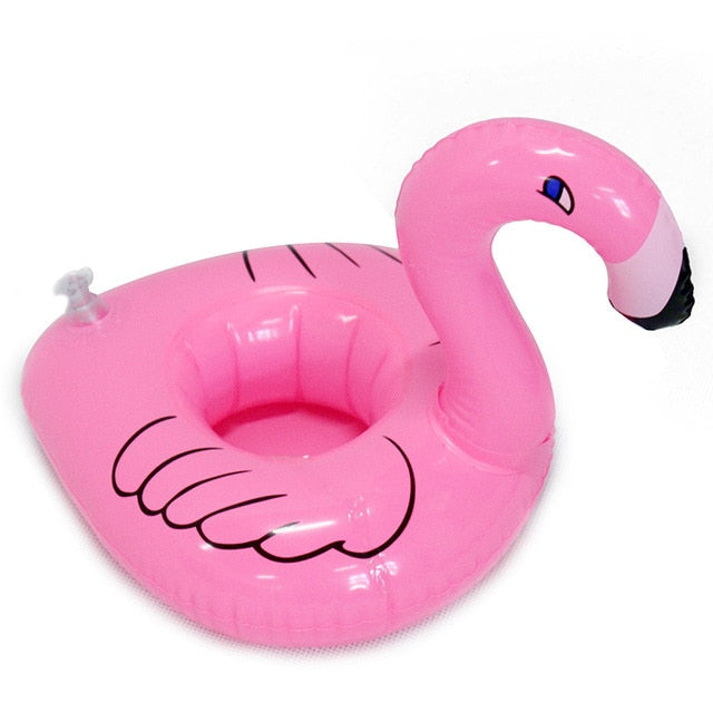 YUYU Inflatable Cup Holder Unicorn Flamingo Drink holder Swimming Pool Float Bathing pool Toy Party Decoration Bar Coasters